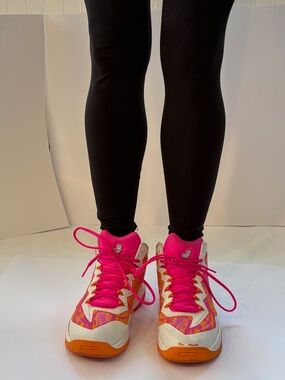 Women's Moolah Orange, Pink Basketball Shoes